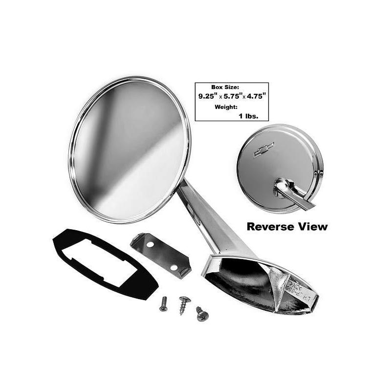 GLAM1036D Mirror Manual Driver Side